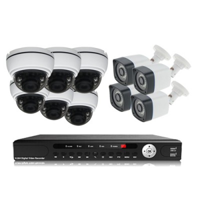 پکیج دوربین مداربسته AHD سانی Sany CCTV Camera Package 10Pcs