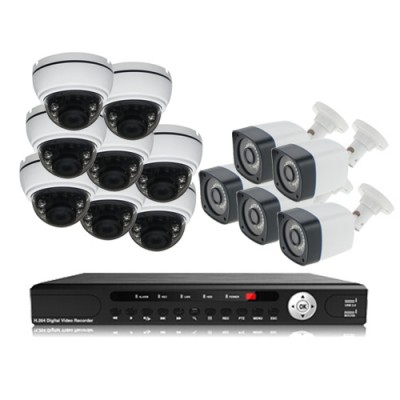 پکیج دوربین مداربسته AHD سانی Sany CCTV Camera Package 13Pcs