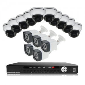 پکیج دوربین مداربسته AHD سانی Sany CCTV Camera Package 15Pcs