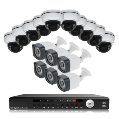 پکیج دوربین مداربسته AHD سانی Sany CCTV Camera Package 16Pcs