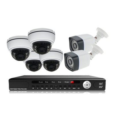 پکیج دوربین مداربسته AHD سانی Sany CCTV Camera Package 6Pcs