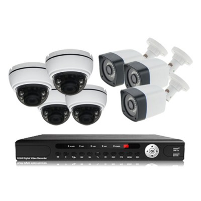 پکیج دوربین مداربسته AHD سانی Sany CCTV Camera Package 7Pcs