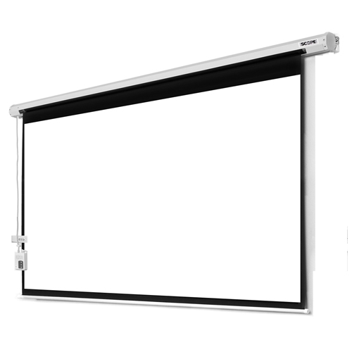 پرده نمایش برقی پروژکتور اسکوپ 180×180 Scope Motorized Projector Screen Electric