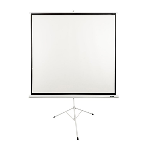 پرده نمایش پایه دار ویدئو پروژکتور اسکوپ 150×150 Scope Tripod Projector Screen